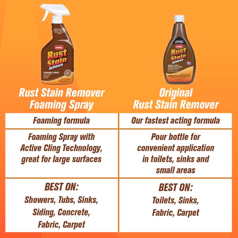 Whink No Scent Rust Stain Remover 16 oz Liquid