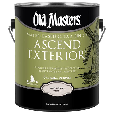 Old Masters Ascend Exterior Semi-Gloss Clear Water-Based Finish 1 gal