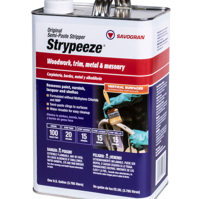 Savogran Strypeeze Paint and Varnish Remover 1 gal