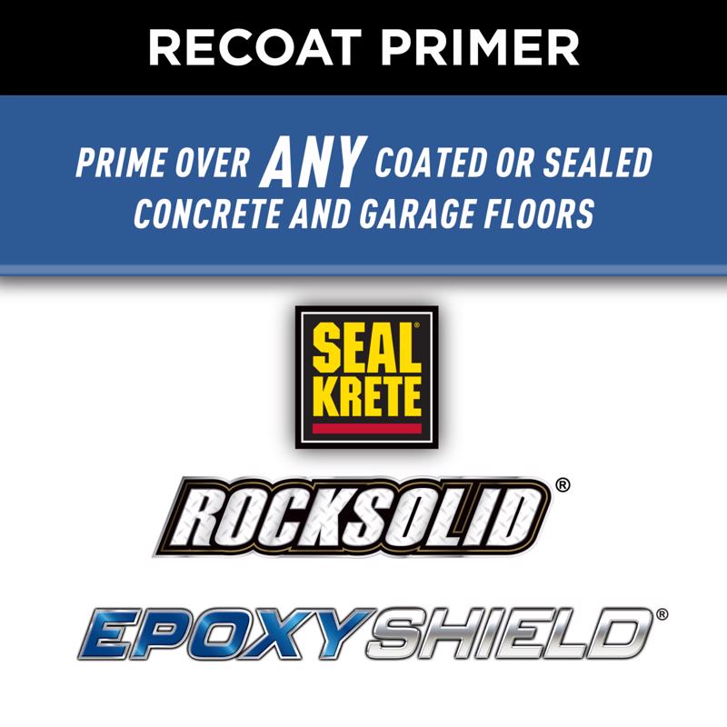Rust-Oleum Garage and Interior Gray Matte Water-Based Primer 1 gal