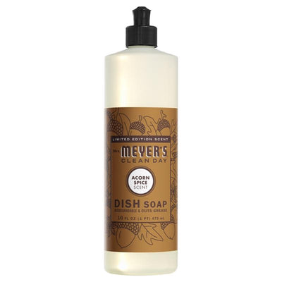 Mrs. Meyer's Clean Day Acorn Spice Scent Liquid Dish Soap 16 oz