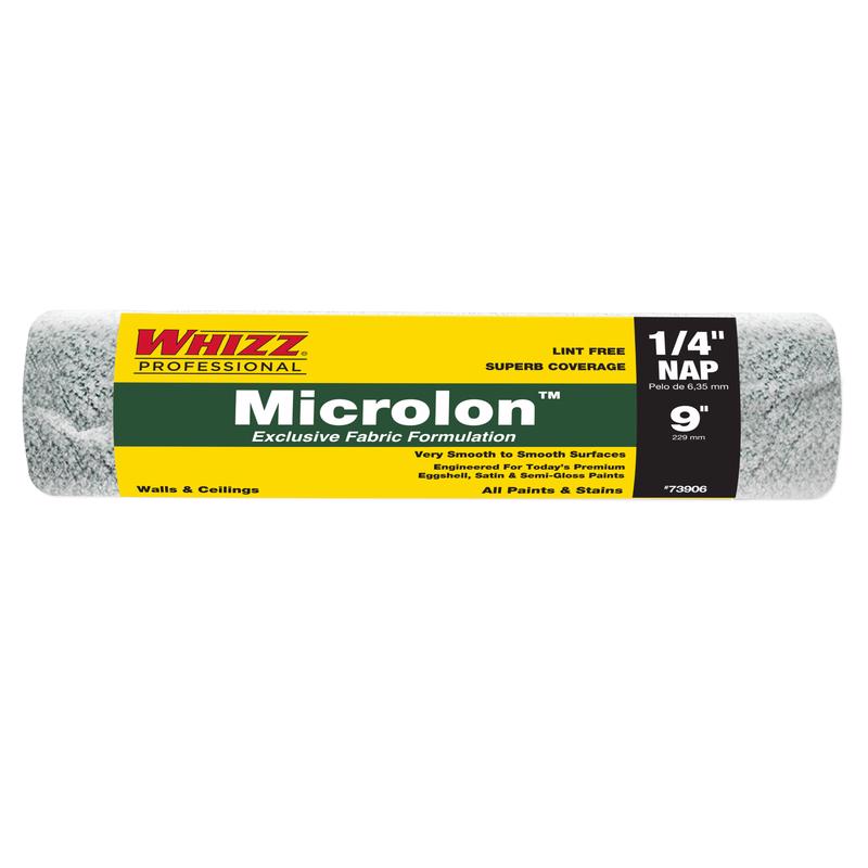Whizz Microlon 9 in. W X 1/4 in. Cage Paint Roller Cover