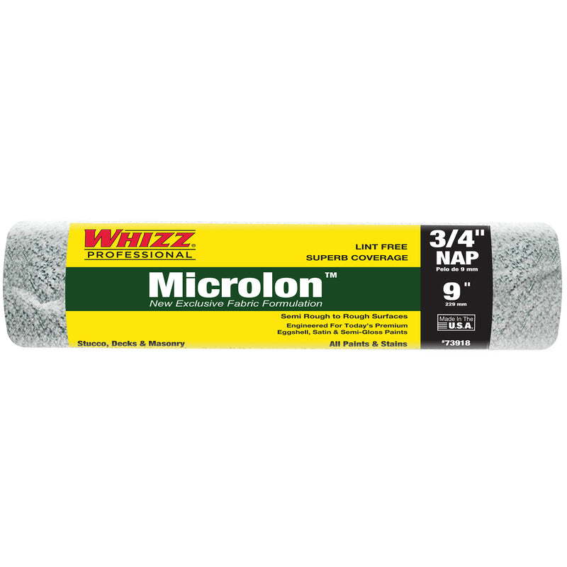 Whizz Microlon 9 in. W X 3/4 in. Cage Paint Roller Cover