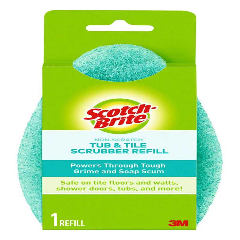 3M Scotch-Brite Non-Scratch Shower Scrubber Refill For Bath and Tile