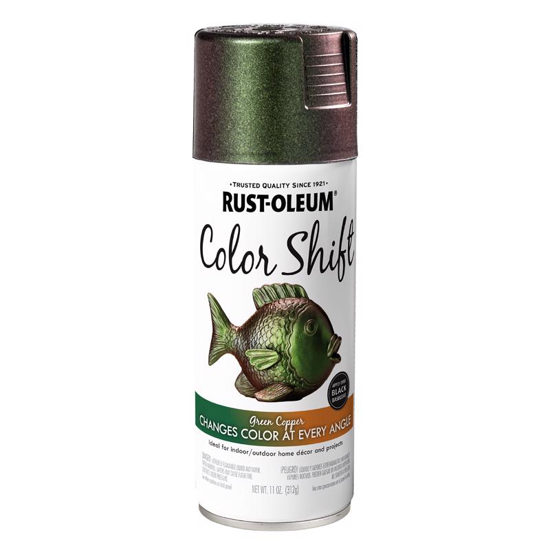Rust-Oleum Imagine Gloss Green Copper Spray Paint 11 oz