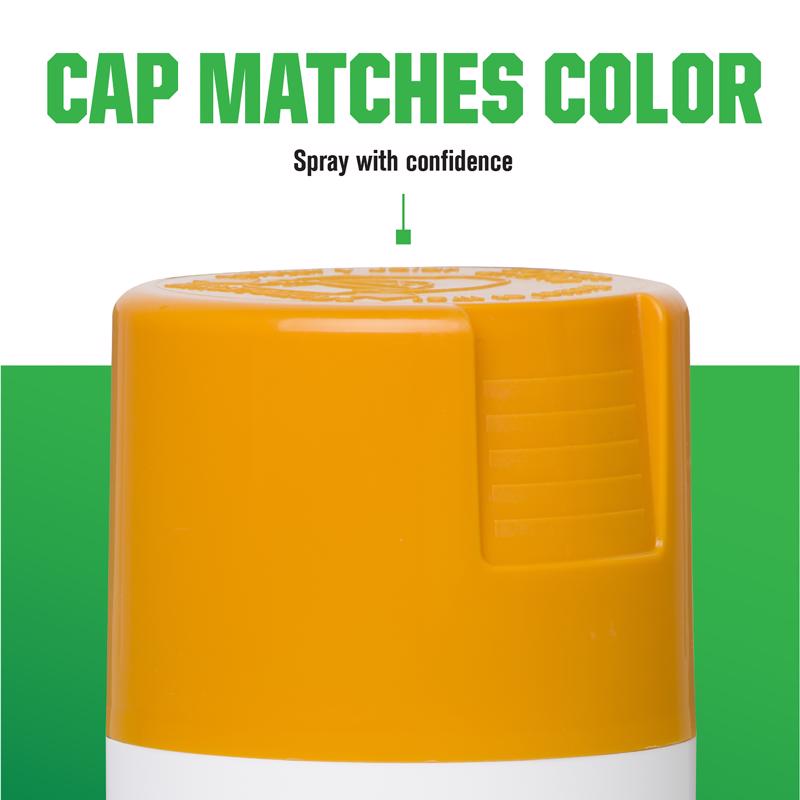 Rust-Oleum Indoor and Outdoor Gloss Caterpillar Yellow Oil-Based Farm & Implement 12 oz
