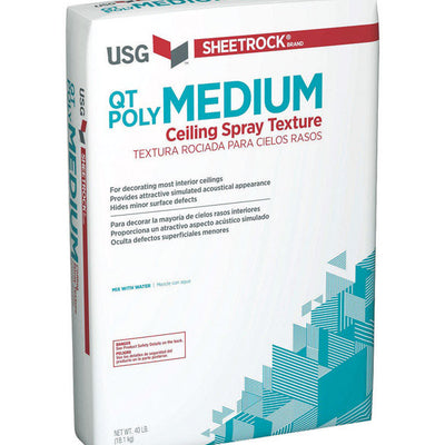 USG Sheetrock White Ceiling Spray Texture 40 lb