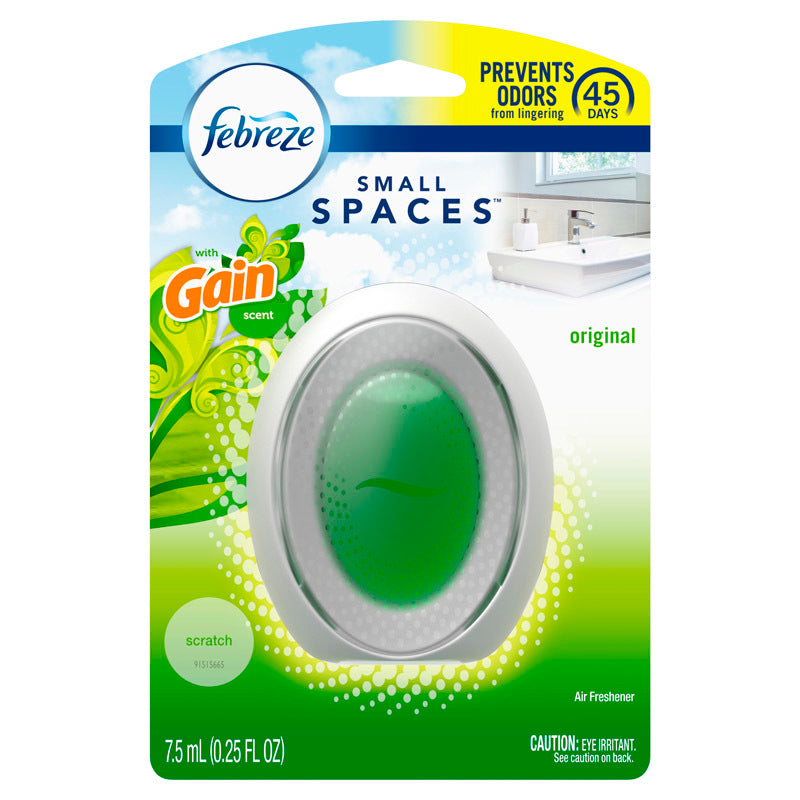 Febreze Small Spaces Original Gain Scent Air Freshener 0.25 oz Liquid