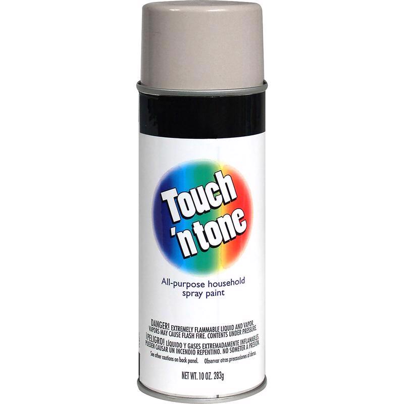 Touch N Tone Flat Aluminum Spray  Paint 10 oz