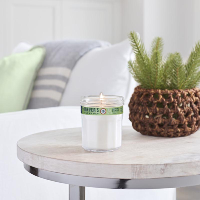 Mrs. Meyer's Clean Day White Iowa Pine Scent Soy Candle 7.2 oz