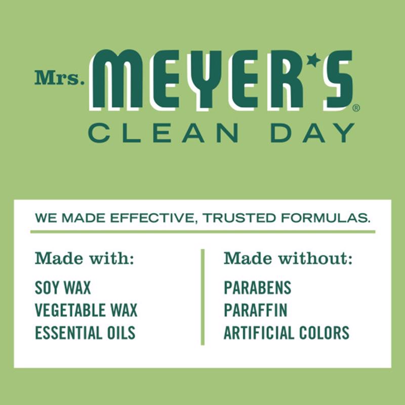 Mrs. Meyer's Clean Day White Iowa Pine Scent Soy Candle 7.2 oz