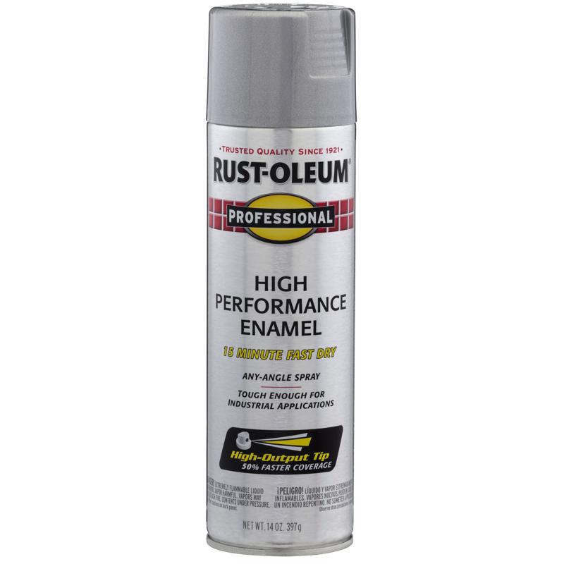 Rust-Oleum Professional Gloss Aluminium Spray Paint 15 oz