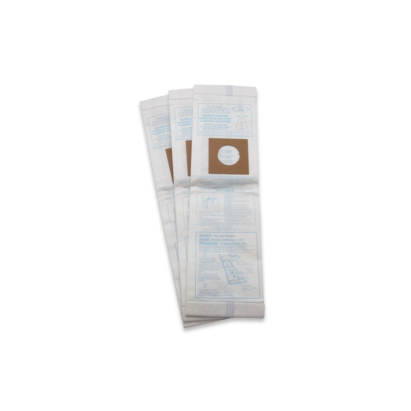 Hoover Vacuum Bag For Hoover canister cleaners using type A bags 3 pk