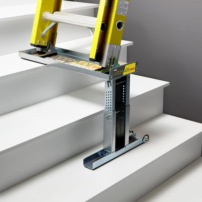 Ideal Security Ladder-Aide Pro Steel Silver Ladder Leveler