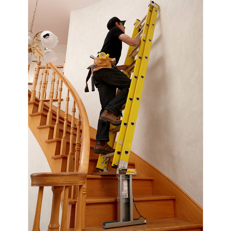 Ideal Security Ladder-Aide Pro Steel Silver Ladder Leveler