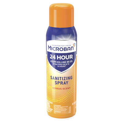 Microban Citrus Scent Sanitizer and Deodorizer 15 oz