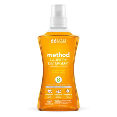 Method Ginger Mango Scent Laundry Detergent Liquid 53.5 oz