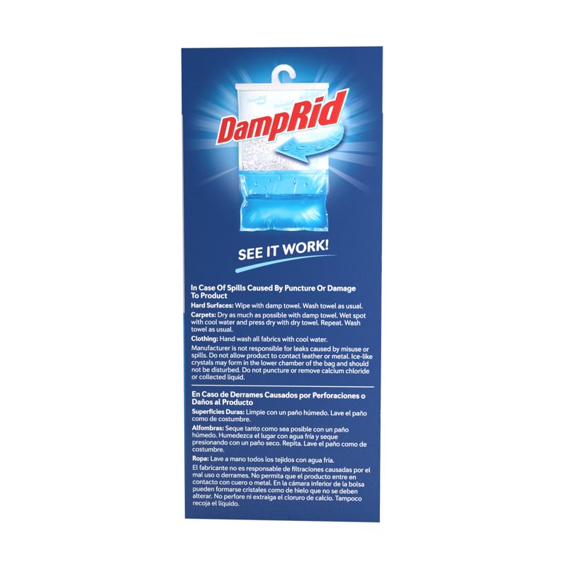 DampRid Hanging Moisture Absorber Lavender Vanilla Scent 15.4 oz 3 pk