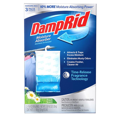 DampRid Hanging Moisture Absorber Fresh Scent 15.4 oz 3 pk