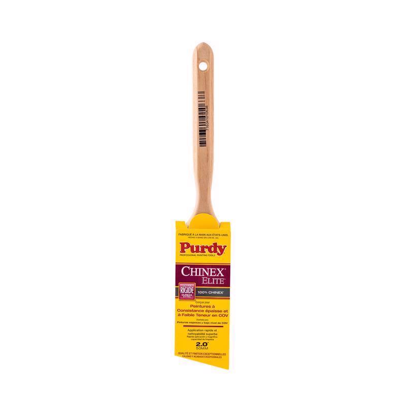Purdy Chinex Elite Glide 2 in. Extra Stiff Angle Trim Paint Brush