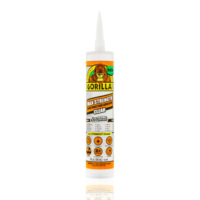 Gorilla Max Strength Construction Adhesive 9 oz