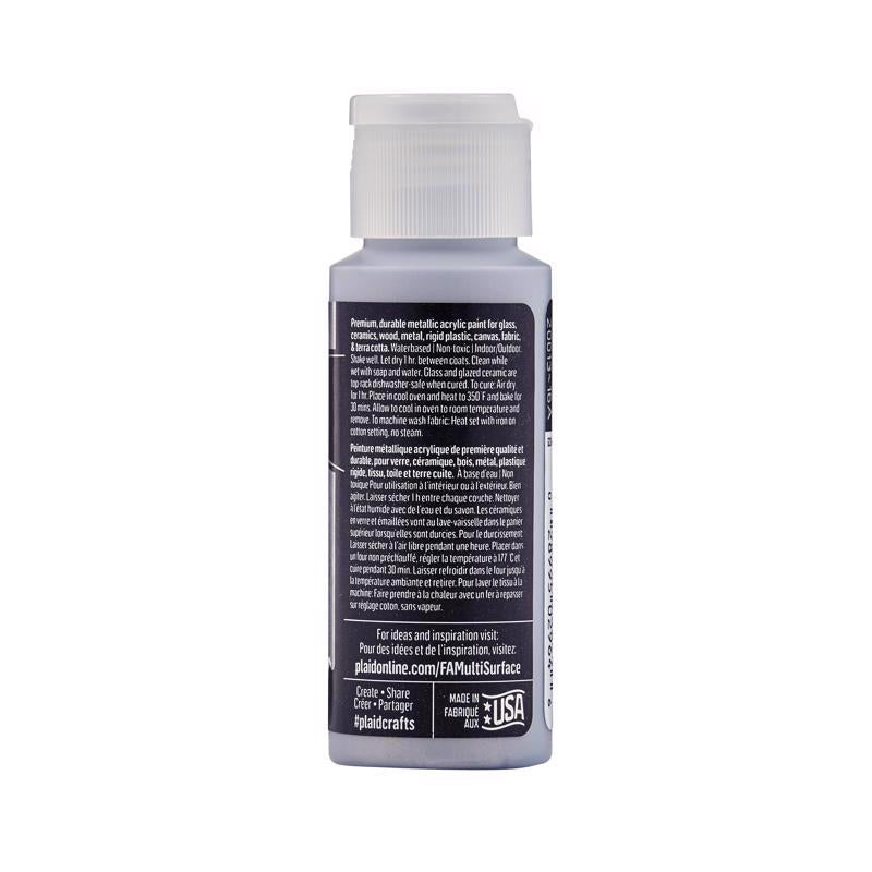 FolkArt Metallic Sterling Silver Hobby Paint 2 oz