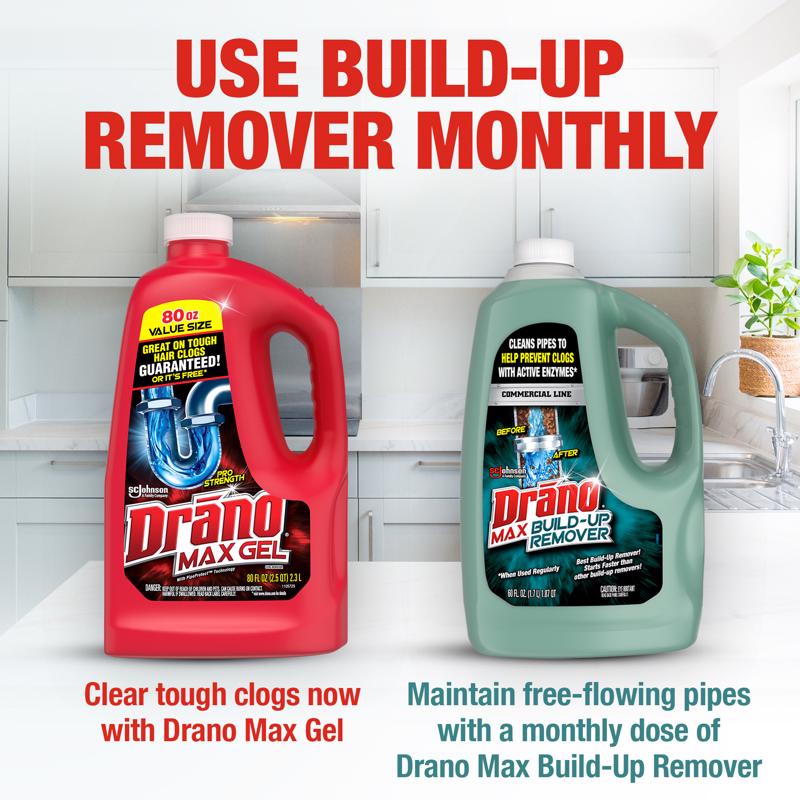 Drano Liquid Build-Up Remover 60 oz