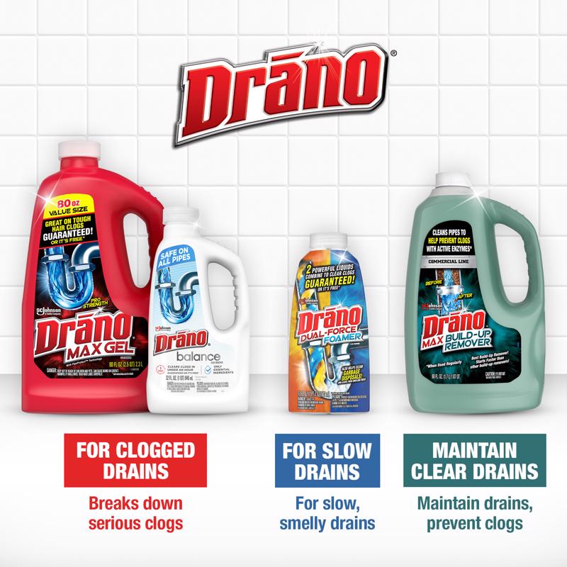 Drano Liquid Build-Up Remover 60 oz
