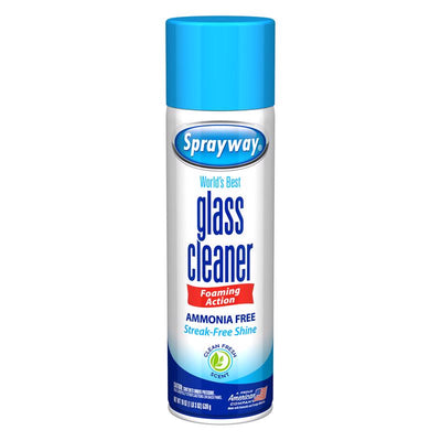 Sprayway Fresh Scent Glass Cleaner 19 oz Foam