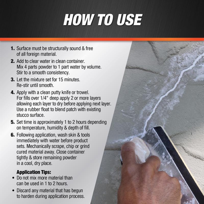 DAP 25 lb Indoor and Outdoor Stucco Patch