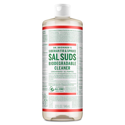 Dr. Bronner's Sal Suds Pine Scent Concentrated Organic Biodegradable Cleaner Liquid 32 oz