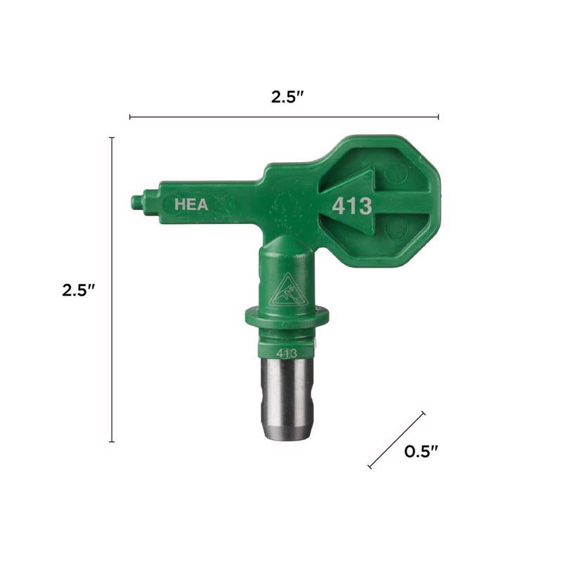 Wagner Titan 413 HEA Fan Airless Spray Tip 1600 psi 8 ft.