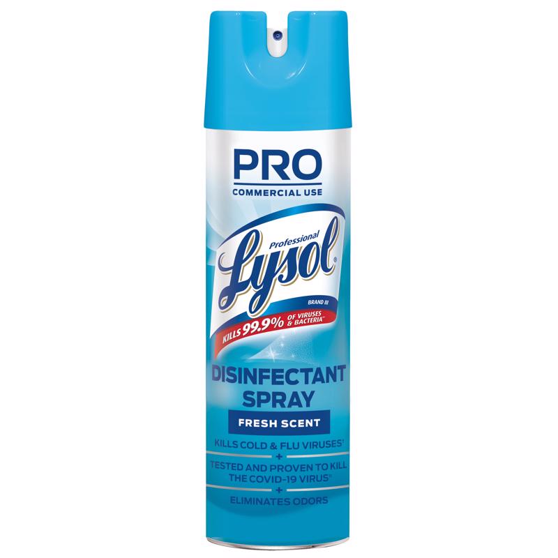 Lysol Fresh Scent Disinfectant Spray 19 oz
