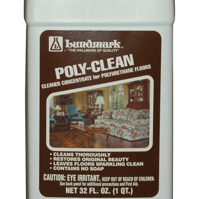 Lundmark Poly-Clean Floor Cleaner Liquid 1 qt