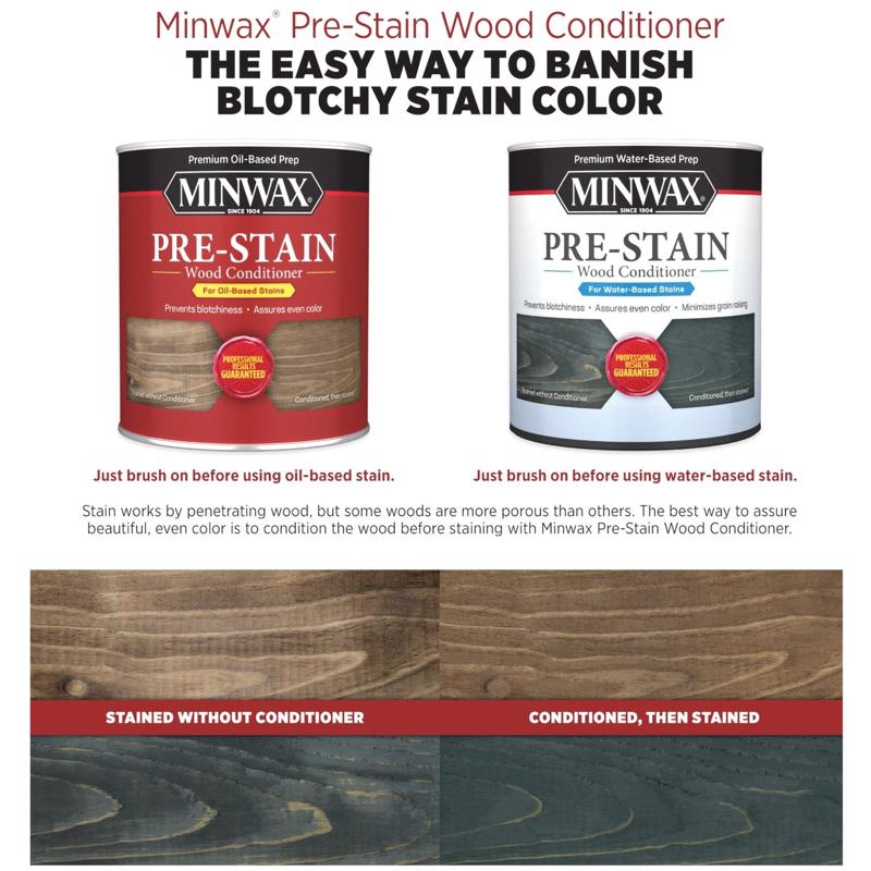Minwax Wood Finish Semi-Transparent Red Oak Oil-Based Penetrating Wood Stain 1 qt