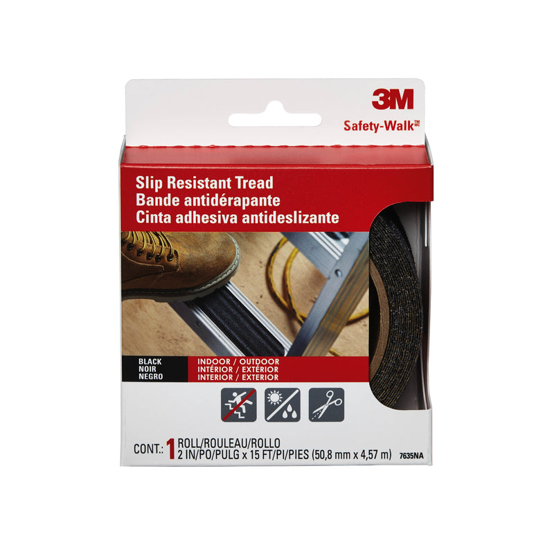 3M Safety-Walk Black Step and Ladder Tread Tape 2 in. W X 15 ft. L