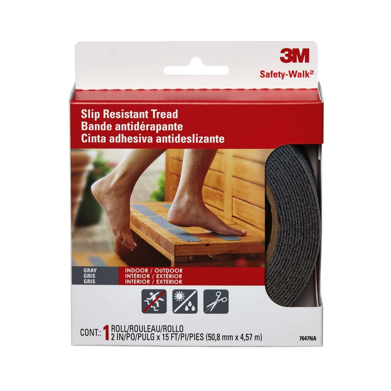 3M Safety-Walk Gray Anti-Slip Tape 2 in. W X 180 in. L