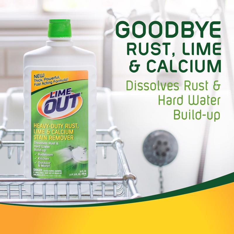 LimeOut Extra No Scent Rust & Calcium Stain Remover 24 oz Liquid