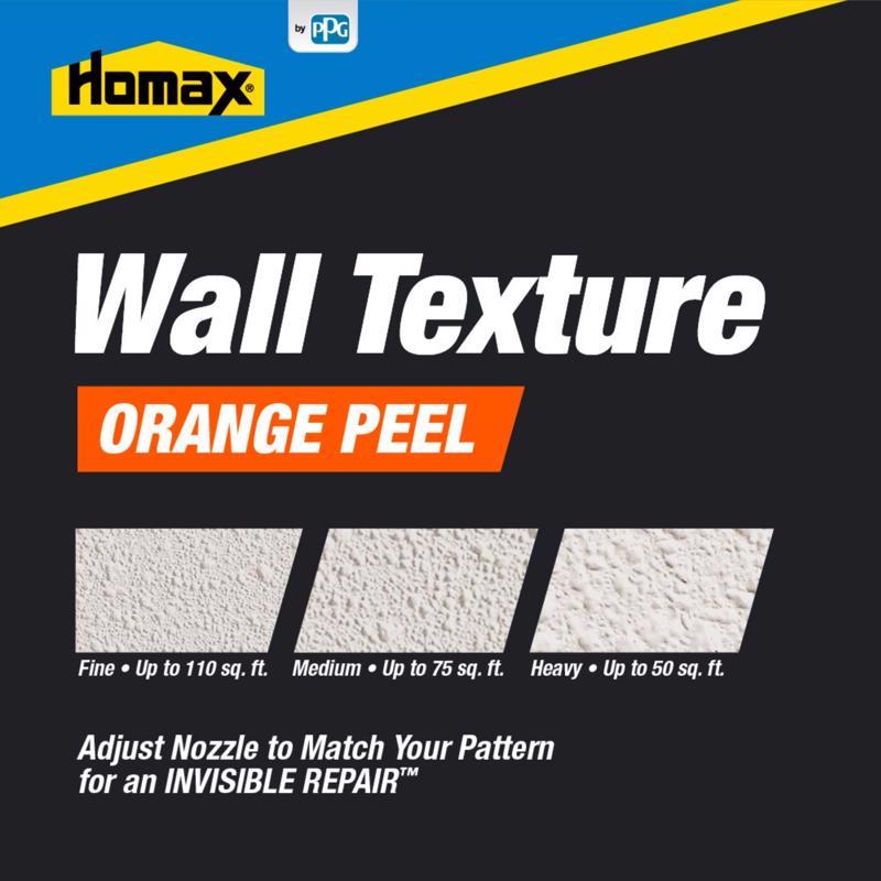 Homax White Oil-Based Orange Peel Spray Texture 10 oz