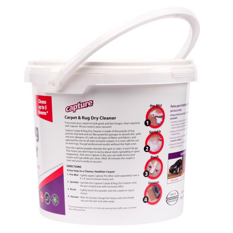 Capture Premium Carpet Cleaner 4 lb Powder Concentrated