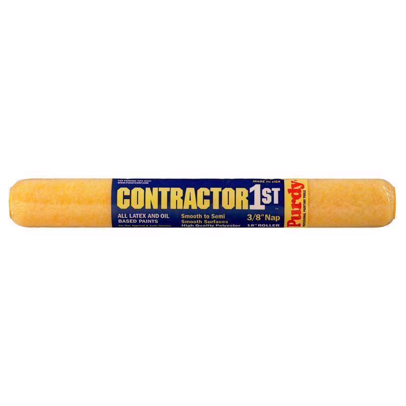 Purdy Contractor 1st Polyester 18 in. W X 3/8 in. Paint Roller Cover