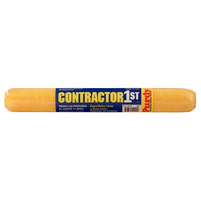 Purdy Contractor 1st Polyester 18 in. W X 3/8 in. Paint Roller Cover