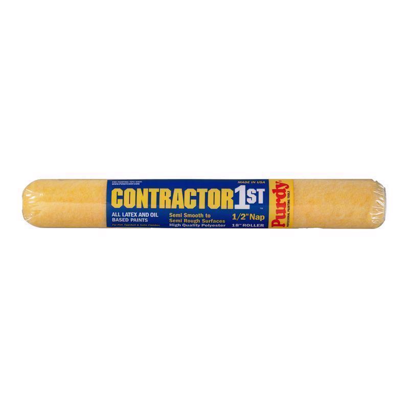 Purdy Contractor 1st Polyester 18 in. W X 1/2 in. Paint Roller Cover