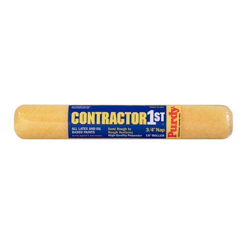 Purdy Contractor 1st Polyester 18 in. W X 3/4 in. Paint Roller Cover