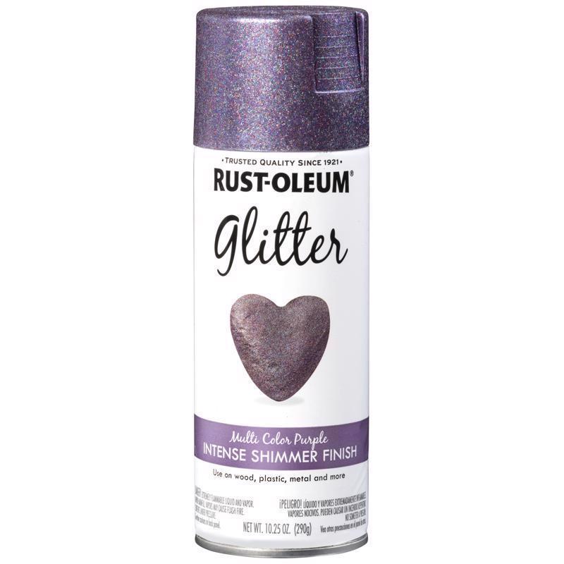 Rust-Oleum Specialty Shimmer Purple Glitter Spray 10.25 oz