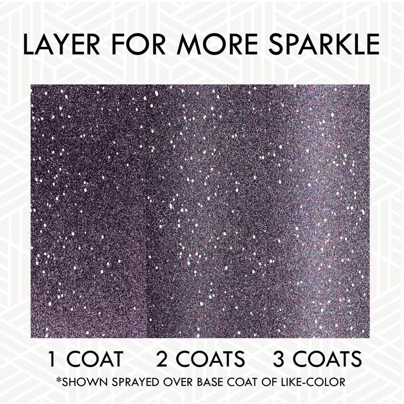 Rust-Oleum Specialty Shimmer Purple Glitter Spray 10.25 oz
