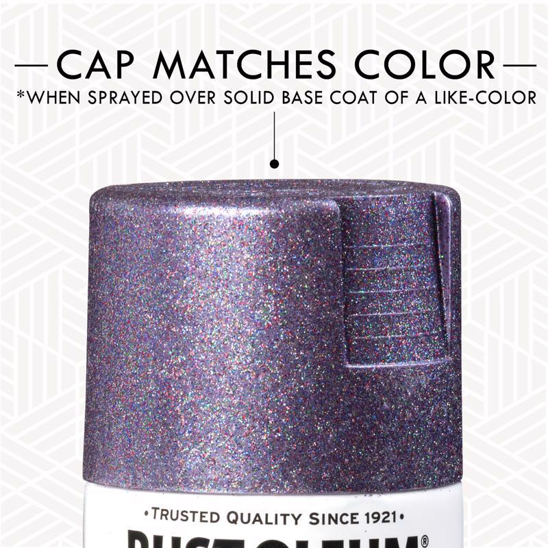 Rust-Oleum Specialty Shimmer Purple Glitter Spray 10.25 oz