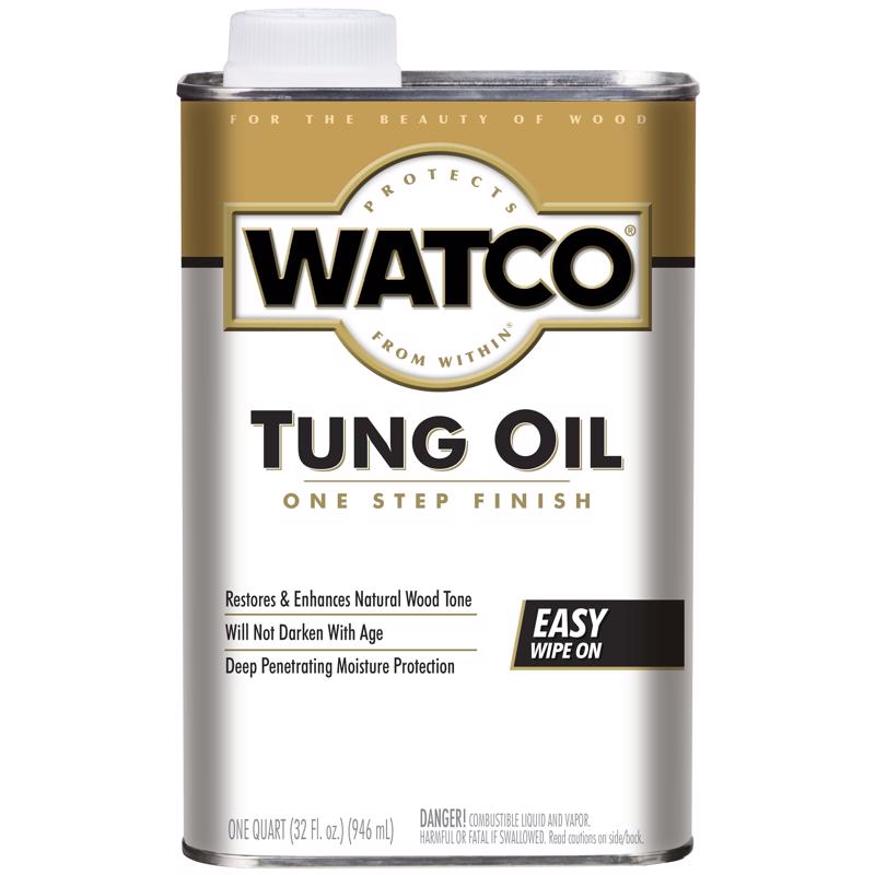 WATCO Clear Oil-Based Alkyd-Oil Tung Oil 1 qt