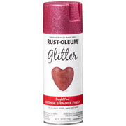 Rust-Oleum Specialty Shimmer Bright Pink Glitter Spray 10.25 oz