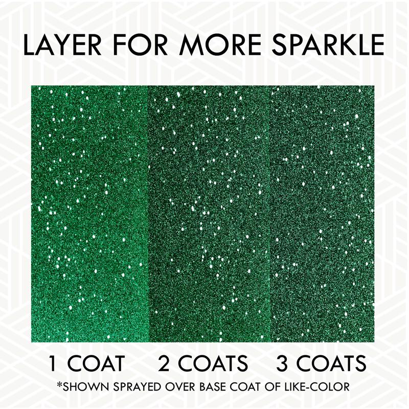 Rust-Oleum Specialty Shimmer Kelly Green Glitter Spray 10.25 oz